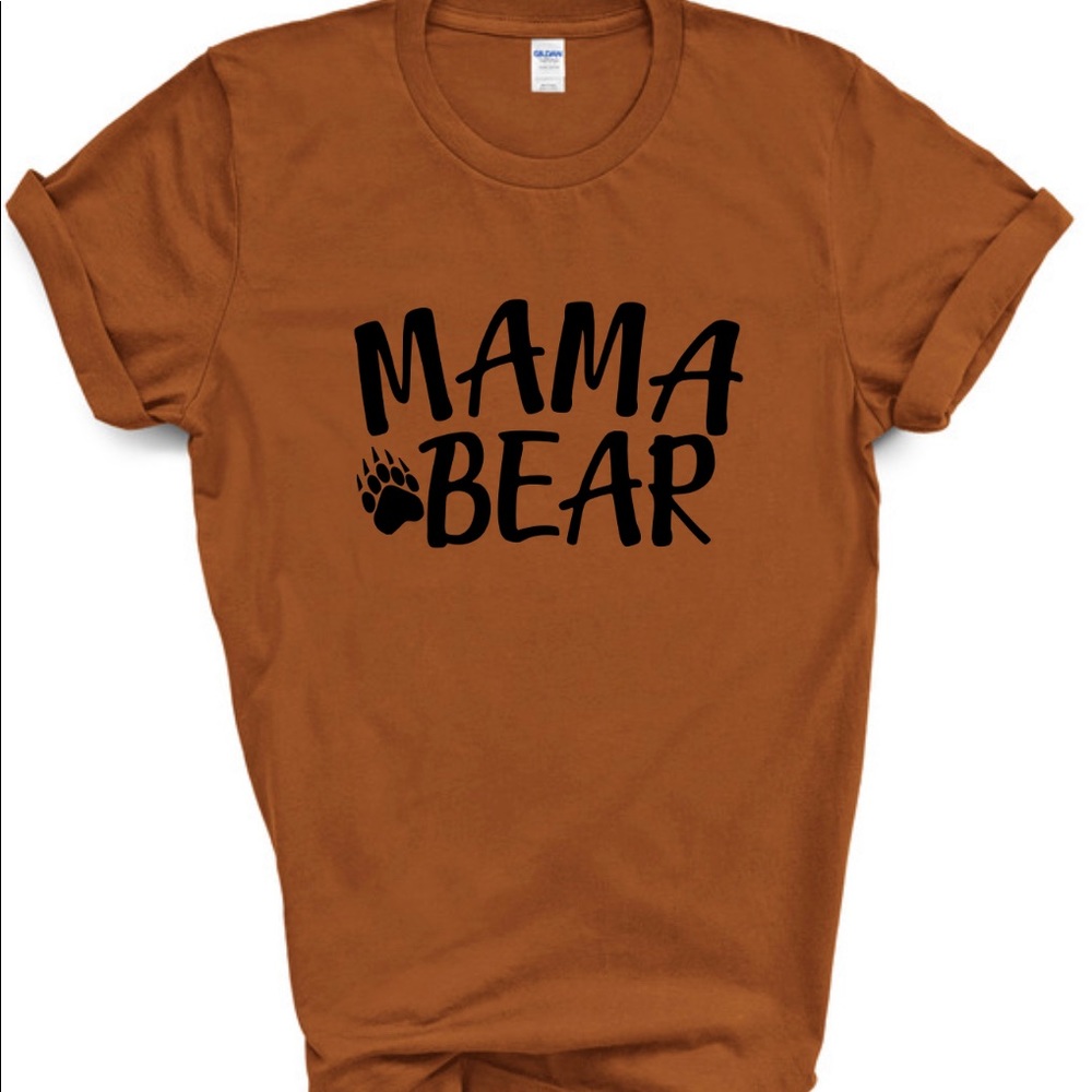 Handmade mama bear T